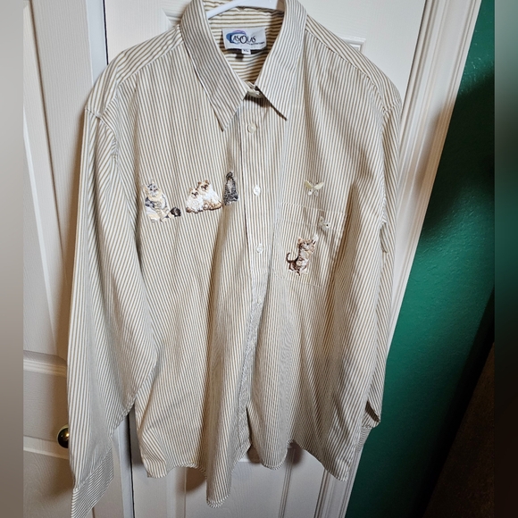 Vintage Las Olas Wearable Art W/ 7 Glitter Eyed Persian And Other Cats - Picture 5 of 16